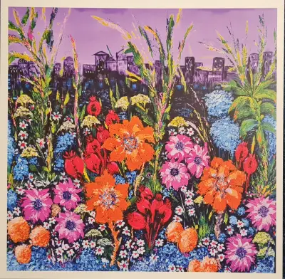 A4 print on card Fragrance 1