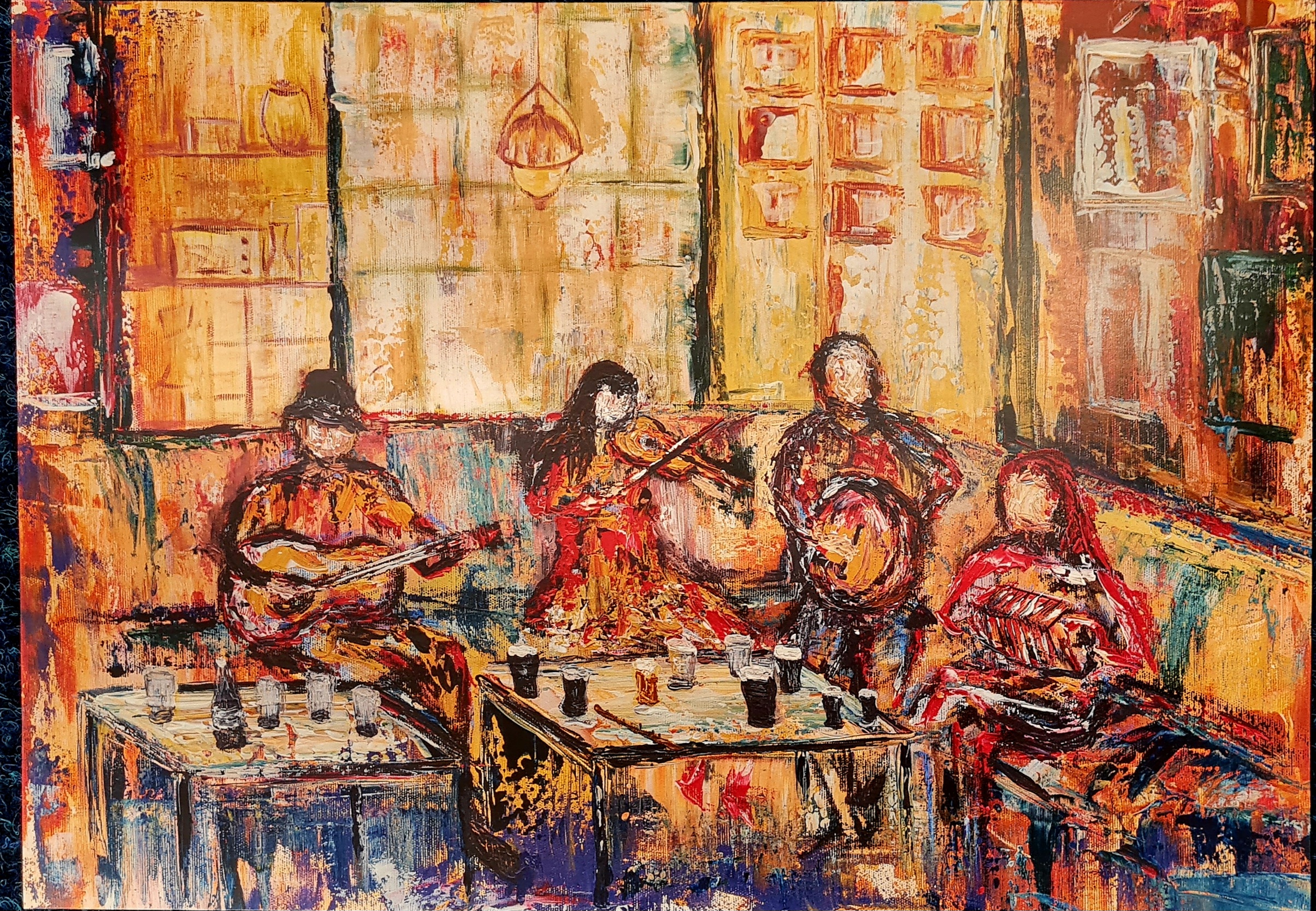 A4 print on card magic of music