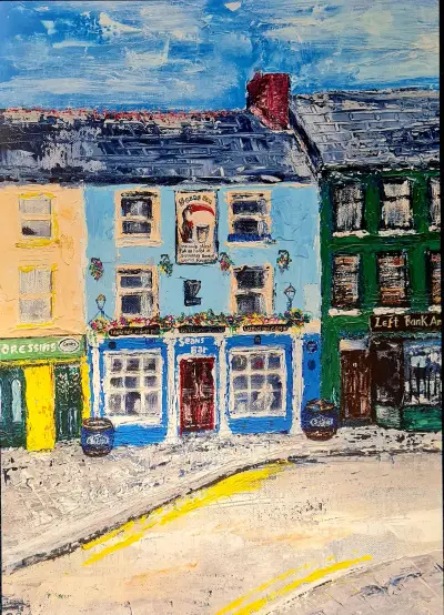 A4 print on card Sean's Bar