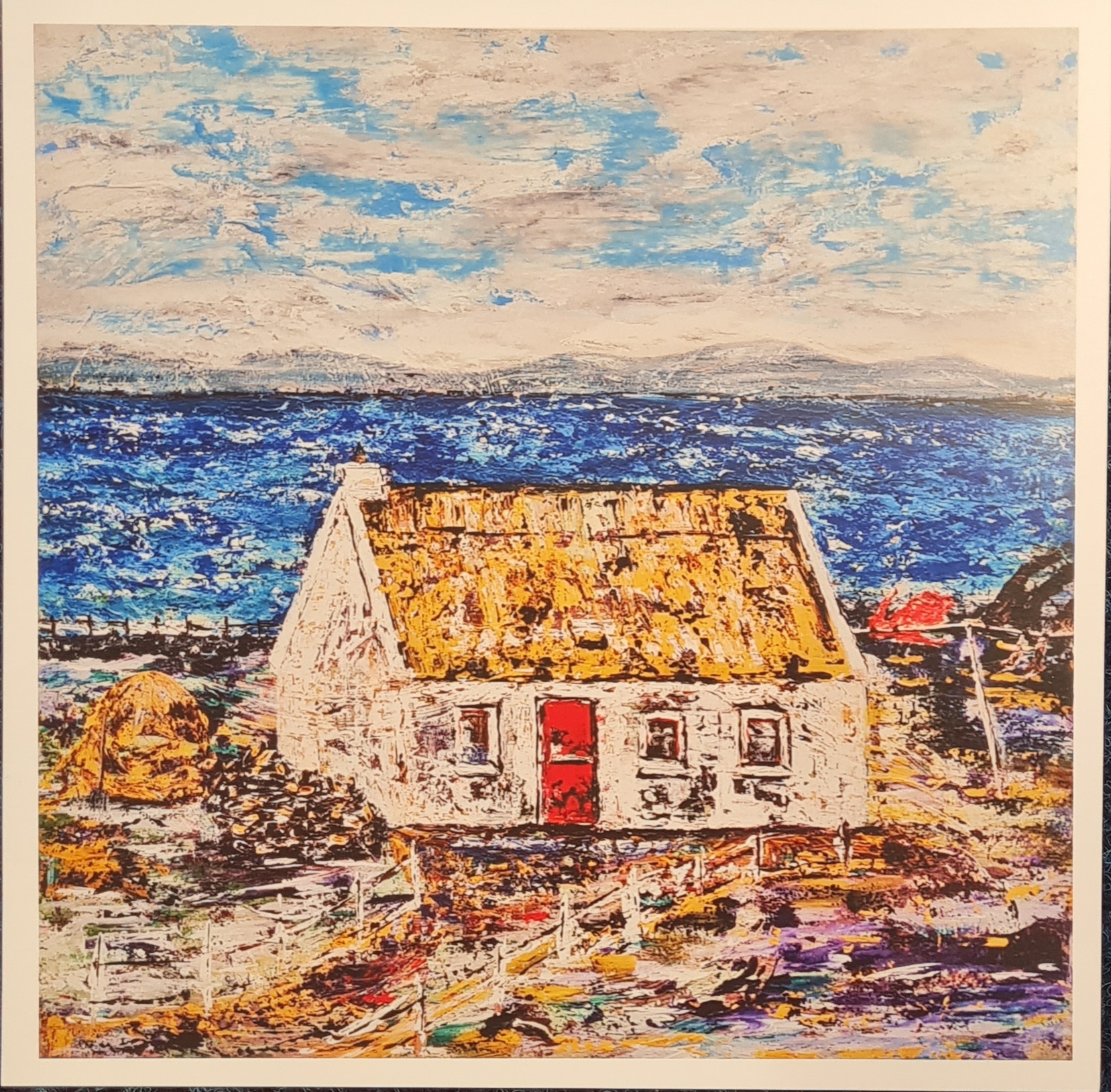 A4 print on card The cottage