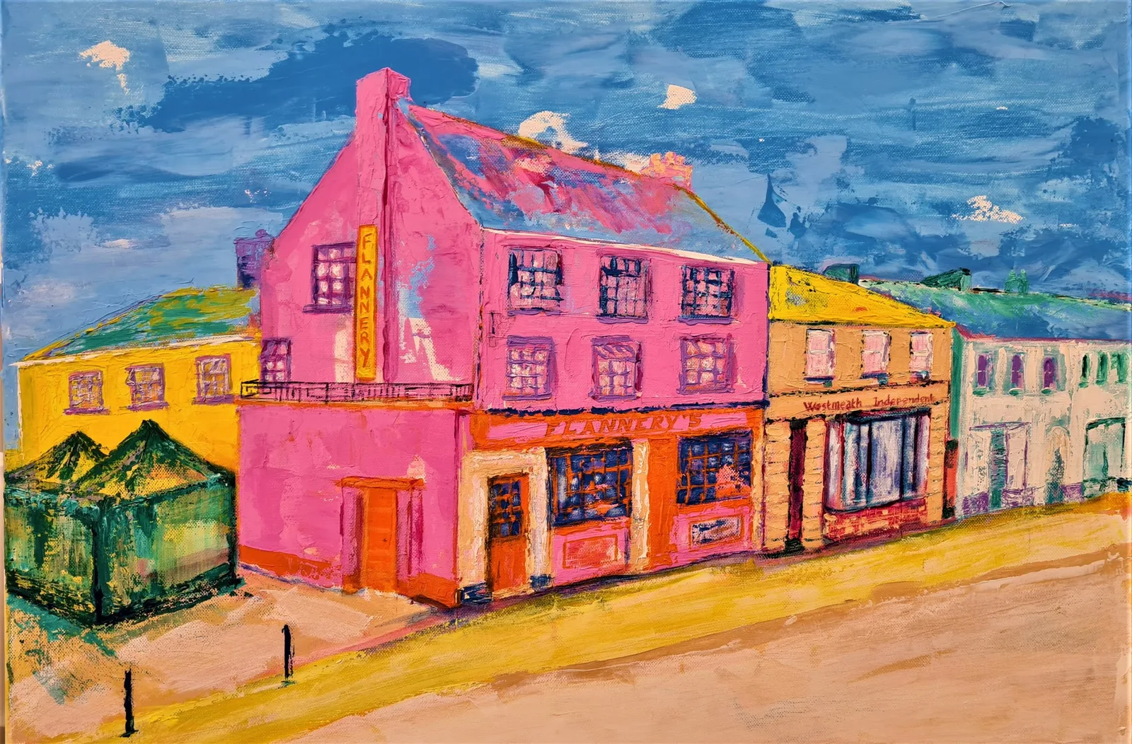 vibrant Flannerys Pub