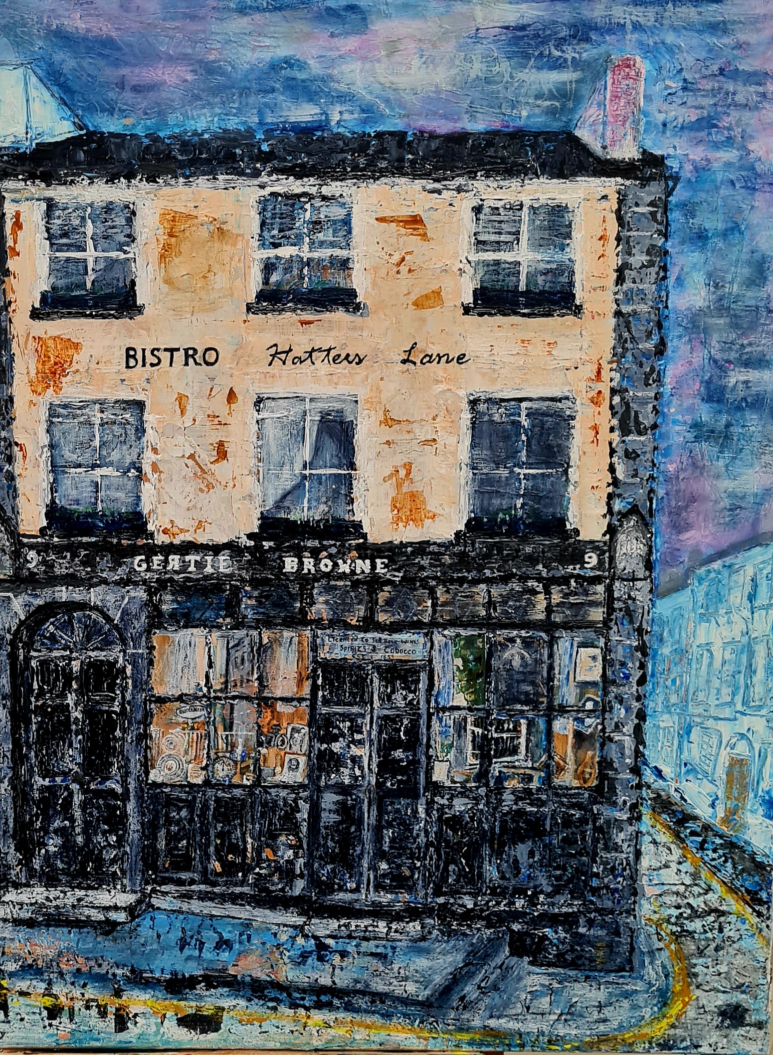 amazing Gertie Browne Bar giclee print
