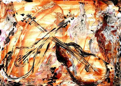 Amazing Musical Facade Giclee print 1